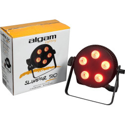 SLIMPAR-510-HEX - Par LED 5 x 10W RGBWAU HEX - Par LED 5 ALGAM LIGHTING