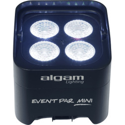 EVENTPAR-MINI - QUAD - Par sur batterie LED 4 x 10W RGBW ALGAM LIGHTING