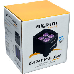EVENTPAR-MINI - QUAD - Par sur batterie LED 4 x 10W RGBW ALGAM LIGHTING