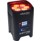 EVENTPAR - HEX - Par sur batterie LED 6 x 12W RGBWAUV