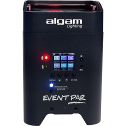 EVENTPAR - HEX - Par sur batterie LED 6 x 12W RGBWAUV