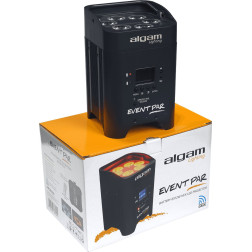 EVENTPAR - HEX - Par sur batterie LED 6 x 12W RGBWAUV ALGAM LIGHTING