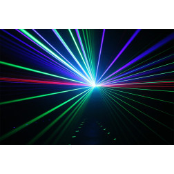 Laser d'animation 6 faisceaux 360mW RGB ALGAM LIGHTING