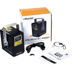Laser d'animation monocouleur vert 80mW ALGAM LIGHTING