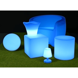 C-40 - Cube de décoration LED - 40cm ALGAM LIGHTING