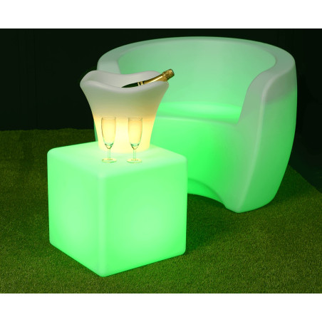 FJ-30 - Seau a champagne LED - 40cm  Seau a champagne ALGAM LIGHTING