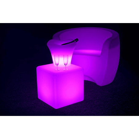 FJ-30 - Seau a champagne LED - 40cm  Seau a champagne