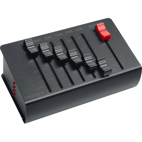 DMX6-PLUS - Contrôleur DMX 6 canaux Contrôleur DMX 6 can ALGAM LIGHTING