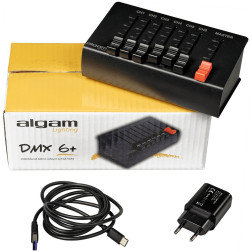 DMX6-PLUS - Contrôleur DMX 6 canaux ALGAM LIGHTING