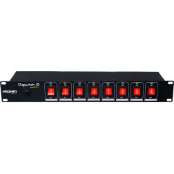 Dispatch 8 canaux rackable - Avec interrupteurs Avec int