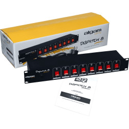 Dispatch 8 canaux rackable - Avec interrupteurs Avec int ALGAM LIGHTING