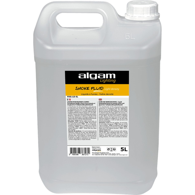 FOG-LD-5L - Faible densité - 5 litres FOG-LD-5L - Faible densité - 5 litres