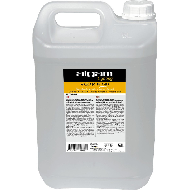 HAZ-WBS-5L - Densité moyenne water based - 5 litres HAZ-WBS-5L - Densité moyenne water based - 5 litres