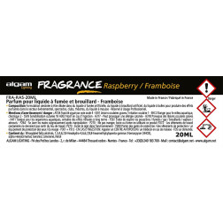 Pour liquide à fumée et brouillard - Framboise - 20ml Po