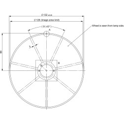 Roue de Gobo Statique (Mac Encore Perf) Mac Encore Acces