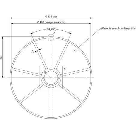 Roue de Gobo Statique (Mac Encore Perf) Mac Encore Acces