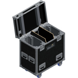 ERA - Flightcase pour 2 ERA400  ERA - Flightcase pour MARTIN BY HARMAN