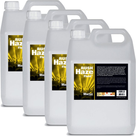 FL-RUSHHAZE-4X5L - RUSH Haze Fluid 4x 5L RUSH Haze Fluid MARTIN BY HARMAN