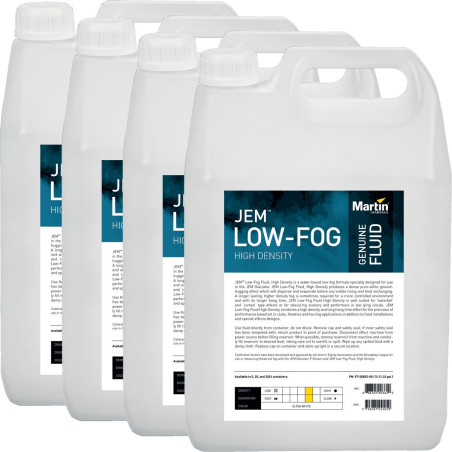 Liquide fumée lourde HD 4x5 L Liquide fumée lourde HD 4x MARTIN BY HARMAN