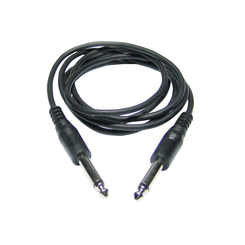 Cordon ligne 6mm Jack Mâle/Jack Mâle Mono 10m Cordon ligne 6mm Jack Mâle/Jack Mâle Mono 10m