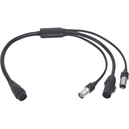 91700000 - Cable Entrée PDE vers Power-DMX-Ethernet Cabl MARTIN BY HARMAN
