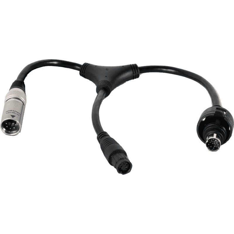 91616050 Adaptateur Power+Data XLR5+Trp-BBD 0,25m