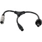 91616050 Adaptateur Power+Data XLR5+Trp-BBD 0,25m