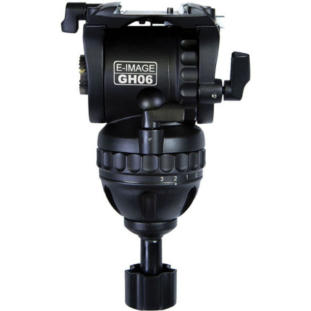 GH06 Rotule video fluide type bain d'huile charge max 6k E-Image