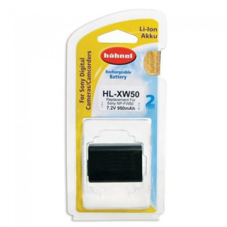 HL-XW50 Batterie type NP-FW50 Batterie Li-Ion pour Sony Hahnel