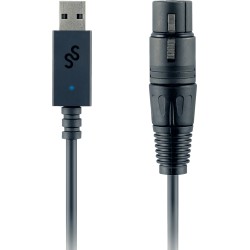 MICRODMXINTERFACE - Câble USB / DMX 3 broches SOUNDSWITCH