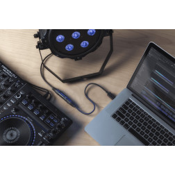 MICRODMXINTERFACE - Cable USB  DMX 3 broches Cable USB SOUNDSWITCH