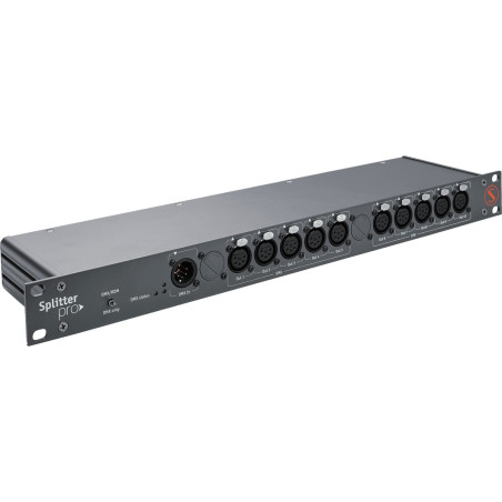 SPP-5-1D10D - Split DMX XLR5 1 IN/10 OUT SUNDRAX