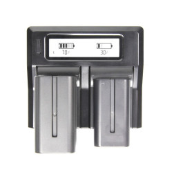 Double Chargeur universel Double chargeur de batteries v