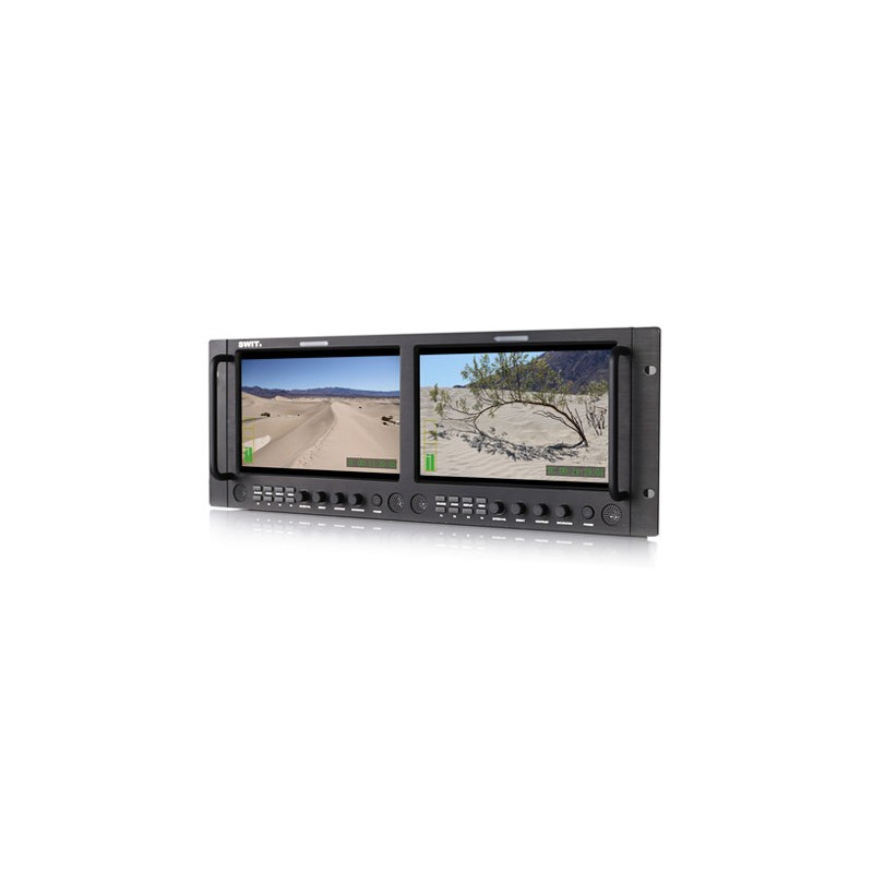 M-1093F Dual 9'' Full HD Waveform Rack LCD Monitor M-1093F Dual 9'' Full HD Waveform Rack LCD Monitor