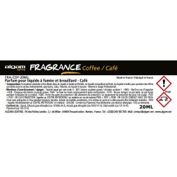 Pour liquide à fumée et brouillard - Café - 20ml Pour li