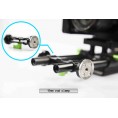 ARL-01T-D2 - double rod clamp features two Arri rosette adapters Lanparte