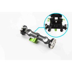 ARL-01T-D2 - double rod clamp features two Arri rosette adapters Lanparte
