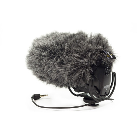 Brise vent en fourrure pour microphone VidéoMic Pro Ryco Rode