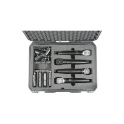 3I-1813-7WMC - Injection molded Case pour 8 Wireless Mic