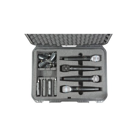 3I-1813-7WMC - Injection molded Case pour 8 Wireless Mic