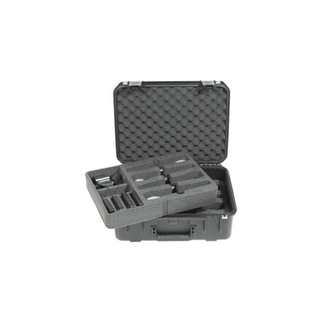 3I-1813-7WMC - Injection molded Case pour 8 Wireless Mic SKB