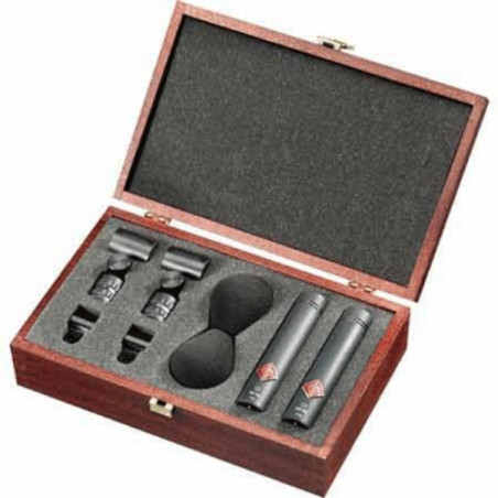 KM185MTSTEREOSET Microphone de studio d'exception en cof Neumann