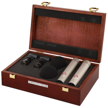 KM 184 STEREO SET Kit stéréo microphone KM184 cardioïde  Neumann