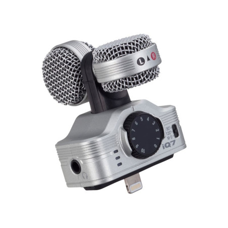 Microphone stéréo Mid-Side pour iOS iQ7 Microphone stéré Zoom