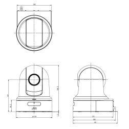 PTZ robotisée KY-PZ100WE - Blanc