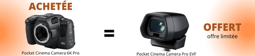 offre pocket cinema camera 6k