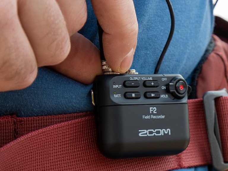 Zoom F3 - Enregistreur Audio 2 Pistes Broadcast Pour Terrain