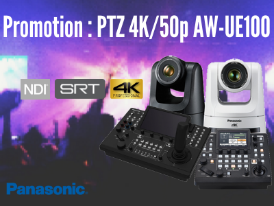 Panasonic: PTZ Promotion AW-UE100