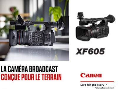Canon XF605 4K Camcorder