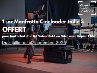 Manfrotto HA - Sacs offerts avec kits trépieds